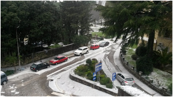 Veliko nevrijeme u Tivtu